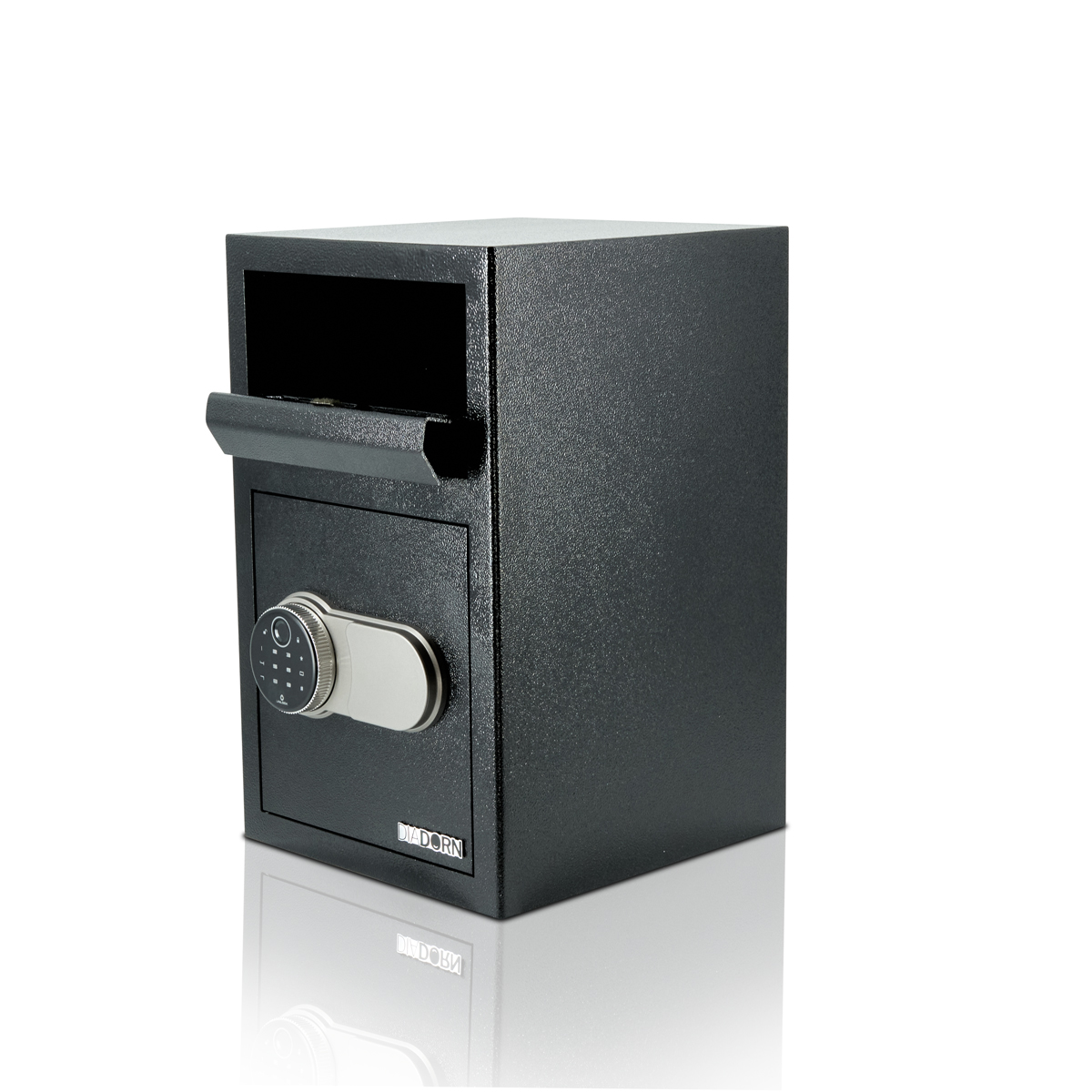Einwurftresor mit Einwurfklappe mit Fingerprint Pin-Code Schloss | Fingerabdruck Scanner Einwurftresor mit Einwurfklappe mit Fingerprint Pin-Code Schloss | Fingerabdruck Scanner