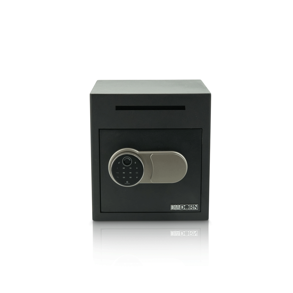 Einwurftresor mit Fingerprint Pin-Code Schloss | Fingerabdruck Scanner | Gastronomie Einwurftresor mit Fingerprint Pin-Code Schloss | Fingerabdruck Scanner | Gastronomie