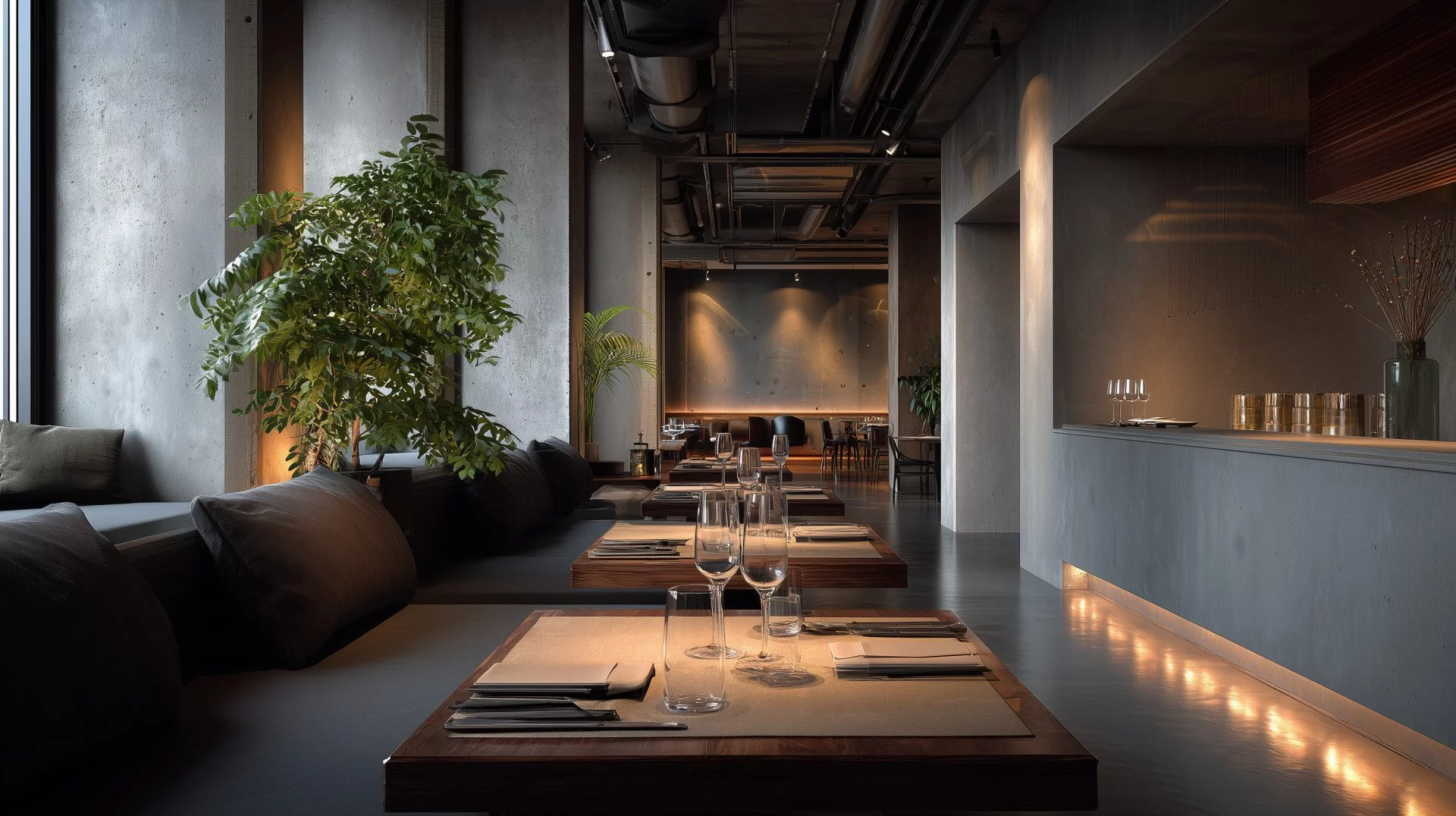 Rawli 09496 Interior Of An Elegant Modern Restaurant Minimalist 8645c51e 7b58 45f3 Bf34 6132794463f7