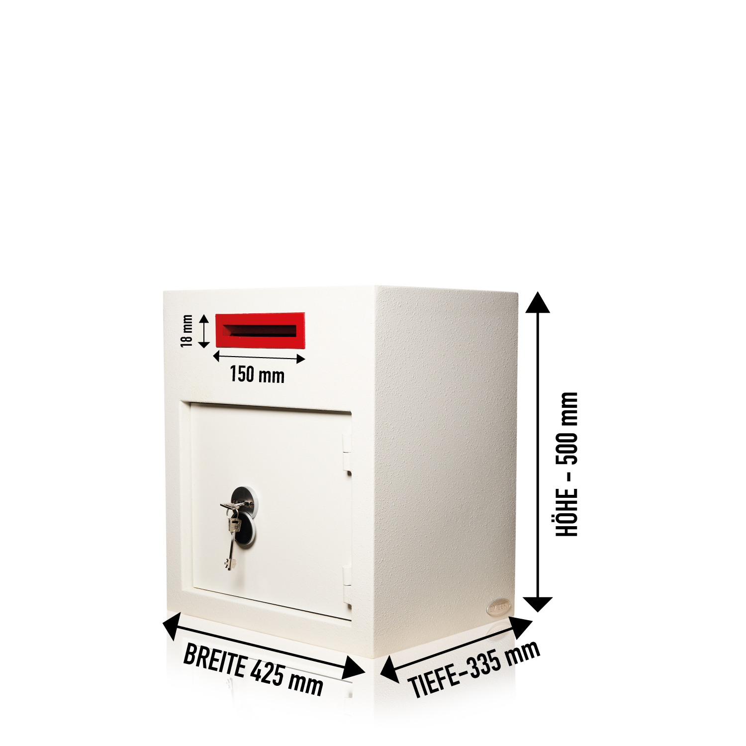 09-12101-Einwurftresor-Deposittresor-131KG-gastro_mass Einwurftresor | 131 KG | Einwurfschlitz | Geschäftskunden | Deposittresor | Sicherheitsstufe B