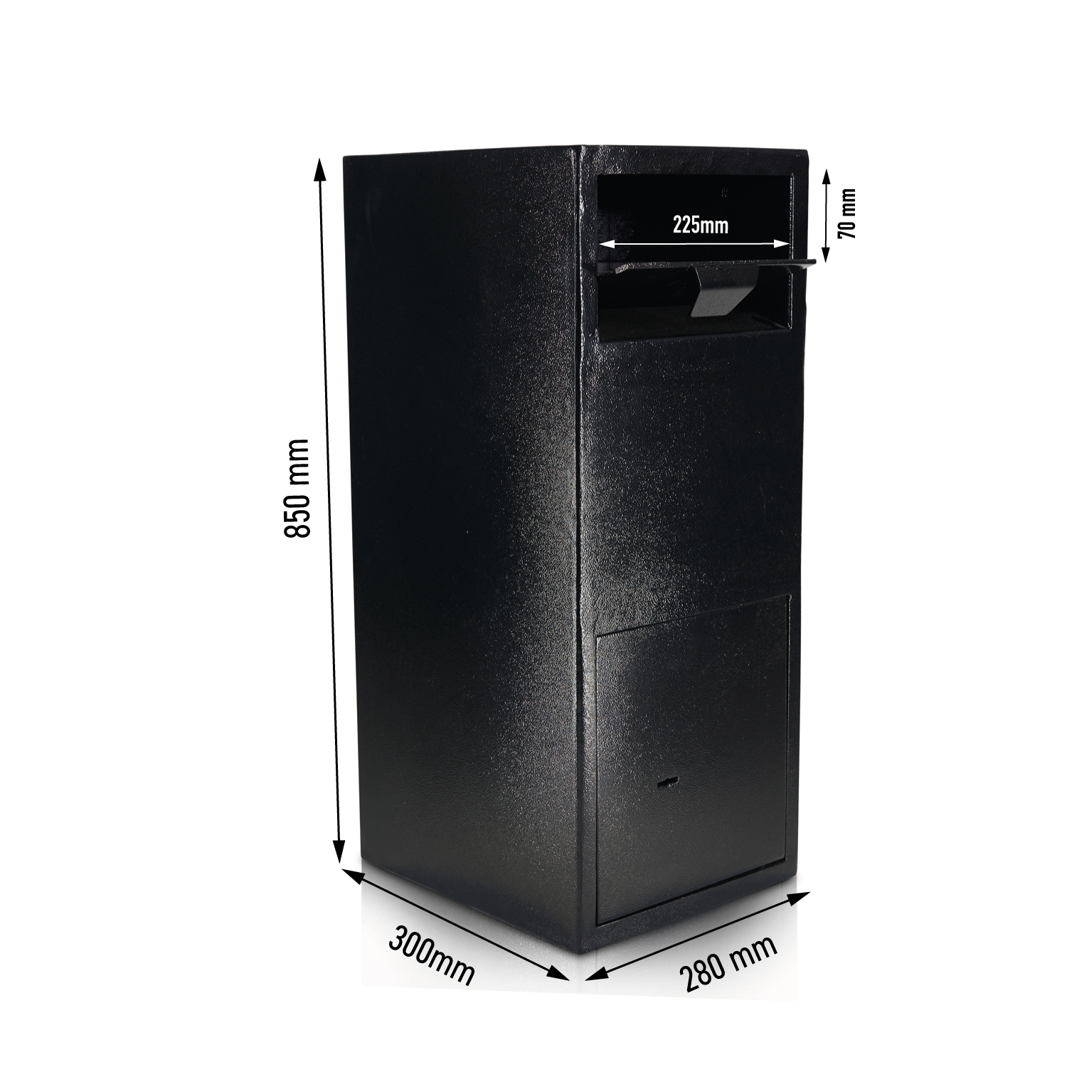 Deposit Safe with Deposit Slot | Extra High - 850 mm | Security Level A | Bakery | Delivery Vehicle