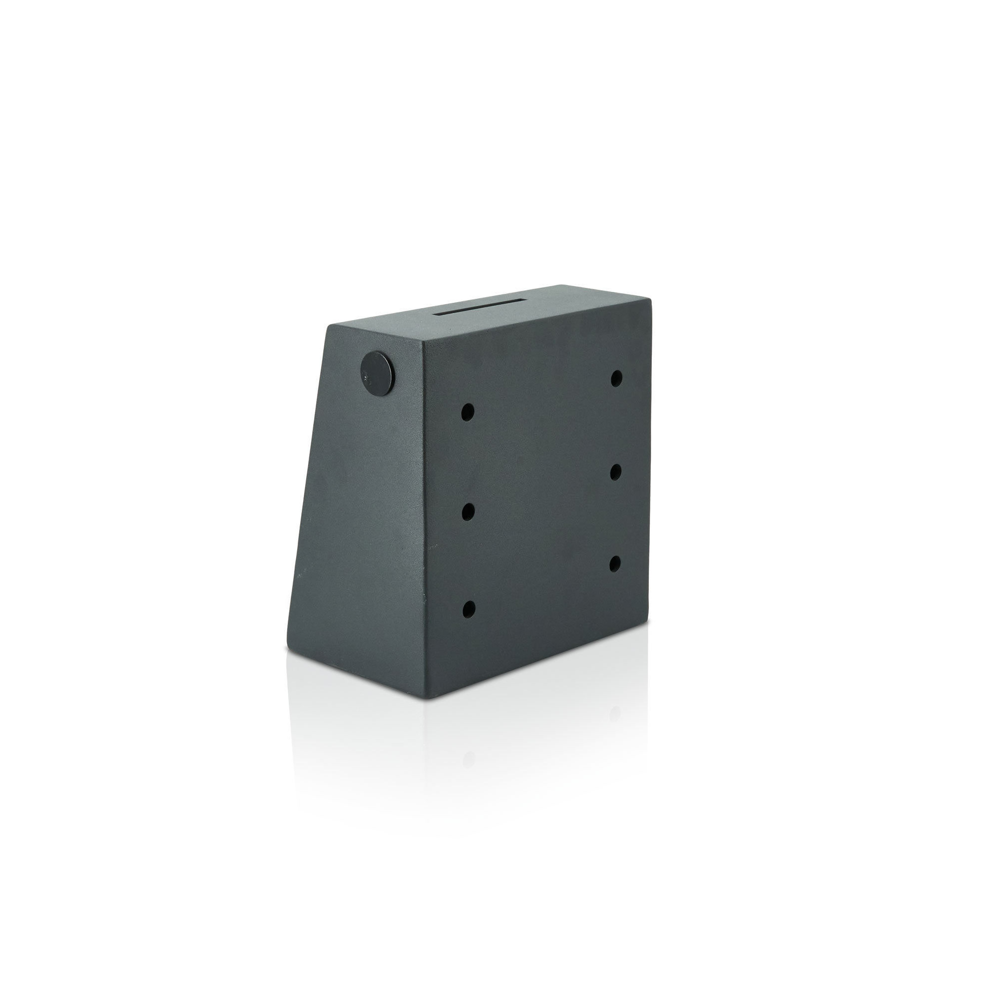 Heavy-duty offering box | reinforced construction | 10 attachment points | Enhanced retrieval security