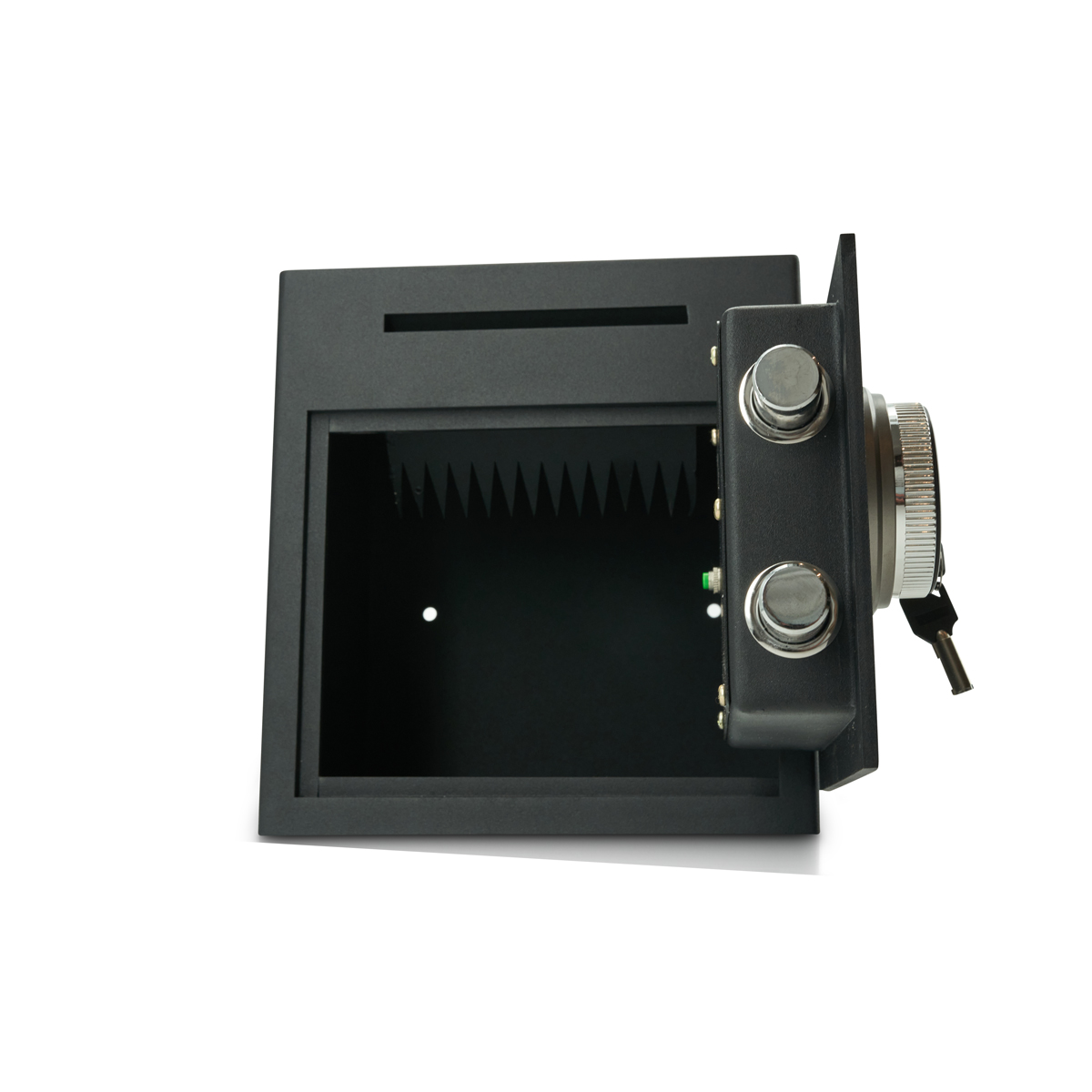 Caja fuerte de depósito con cerradura de código PIN con huella dactilar | Escáner de huellas dactilares | Gastronomía