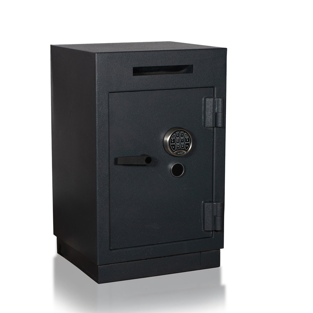 01-12202-Einwurftresor-Deposittresor-300-KG-Sicherheitsstufe-B-gastroJBO0jME5C6Jor Schwerer Einwurftresor | Sehr sicher | 8 Verschlussbolzen | 4 Augen Schloss Prinzip | Schlüsselschloss & Pin Code