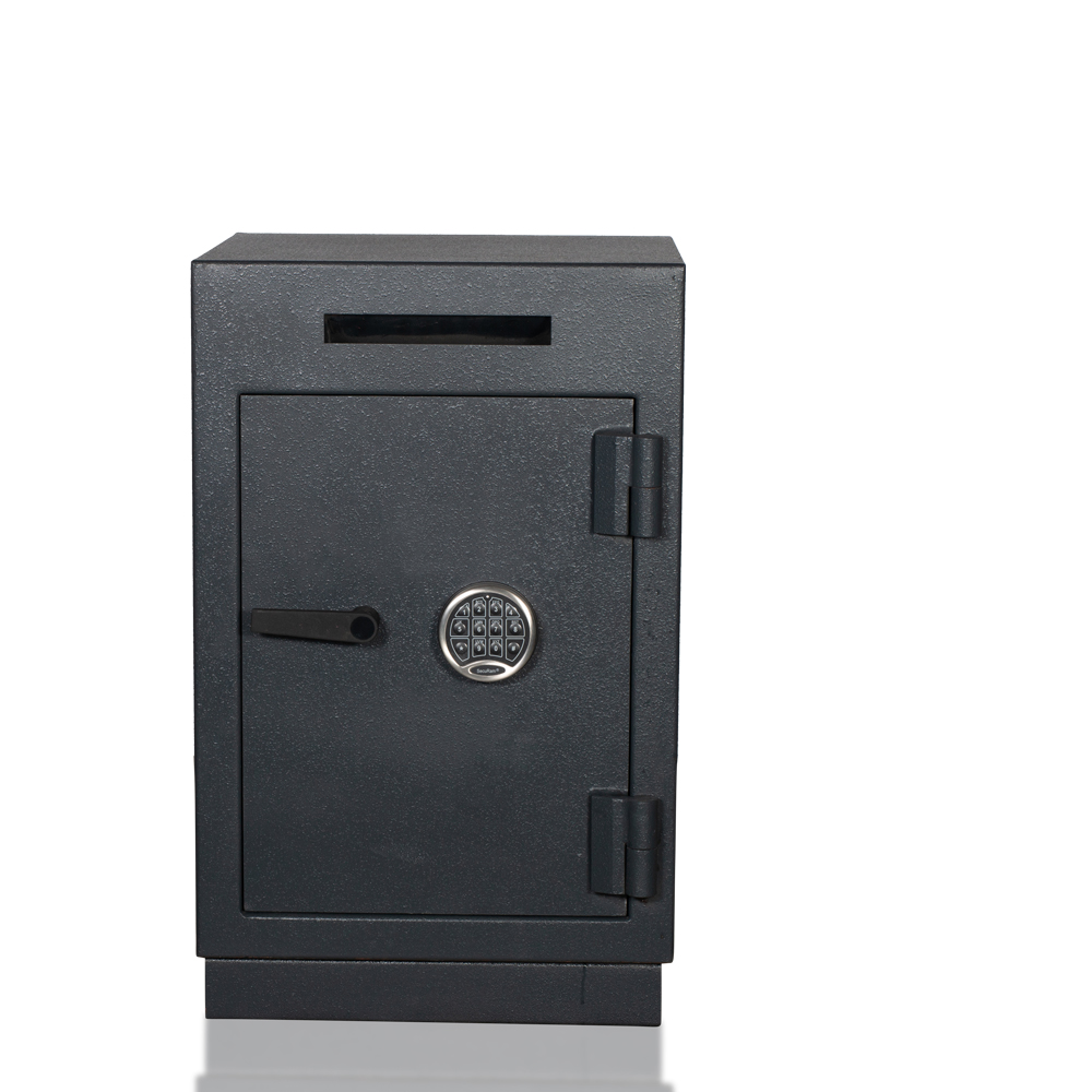 03-12201-Einwurftresor-Deposittresor-300-KG-Sicherheitsstufe-B-gastro Coffre-fort de dépôt | Entreprises | Coffre-fort de dépôt 210 KG | Niveau de sécurité B | Securam PinCode Lock